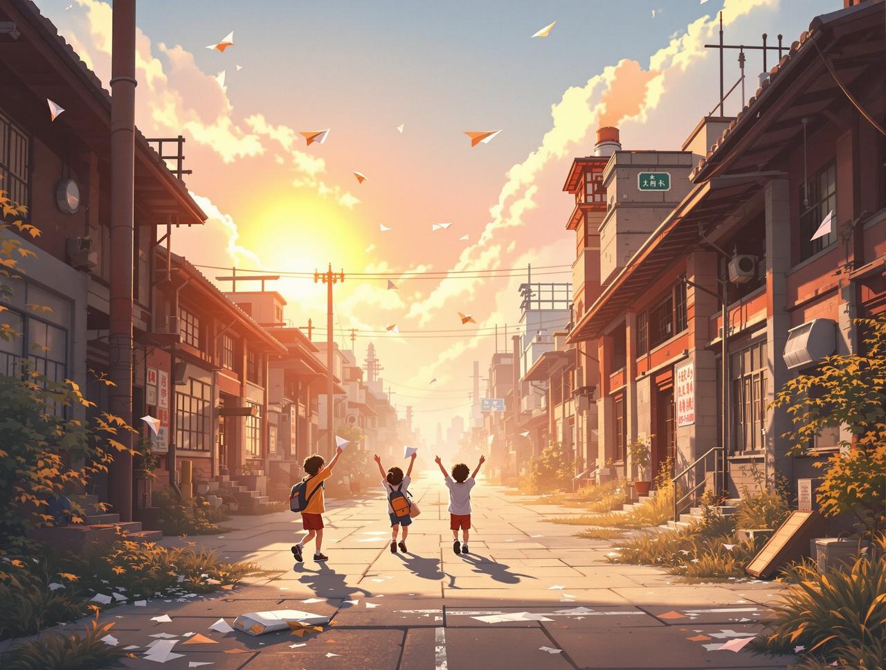 黄果短剧作品《纸飞机》- 年代记忆题材短剧